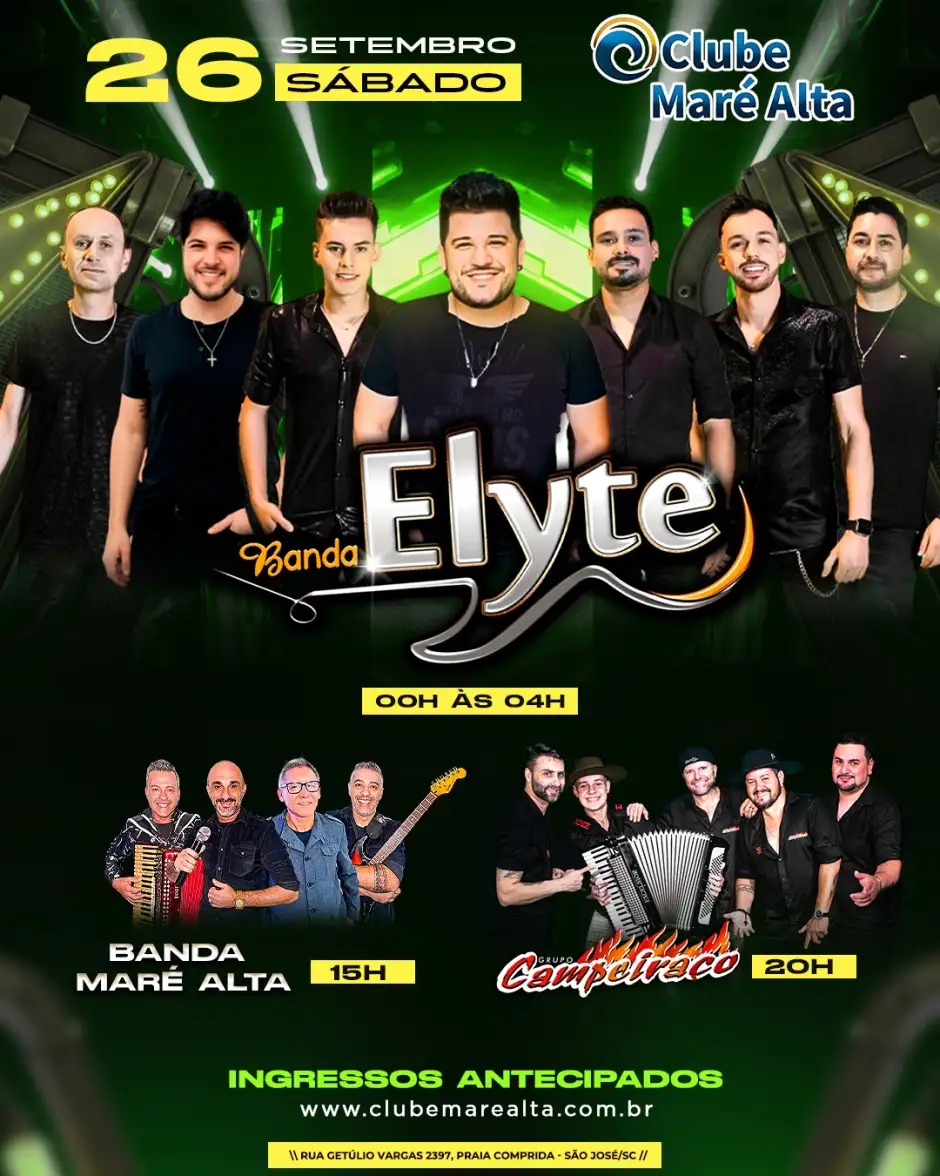 Clube Maré Alta - Banda Elyte
