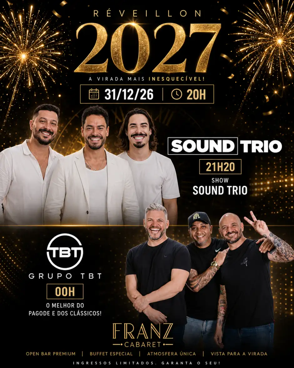 Réveillon do Franz - Sound Trio + Grupo TBT