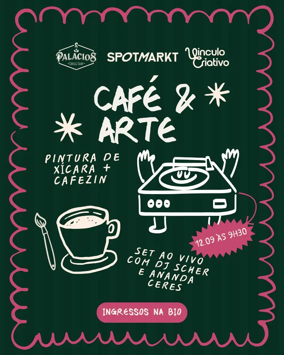 CAFÉ E ARTE — 3ª EDIÇÃO
