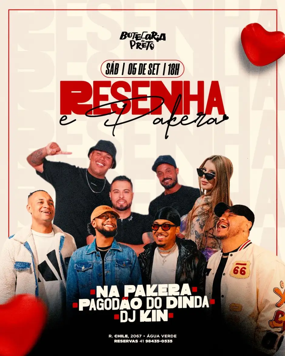 05/09 Sab - Resenha & pakéra