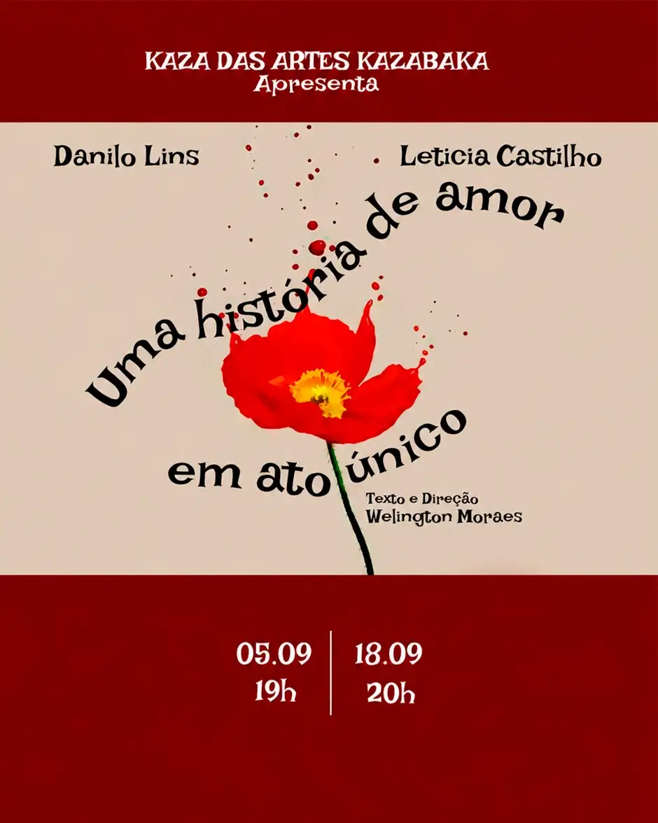 UMA HISTÓRIA DE AMOR EM ATO ÚNICO