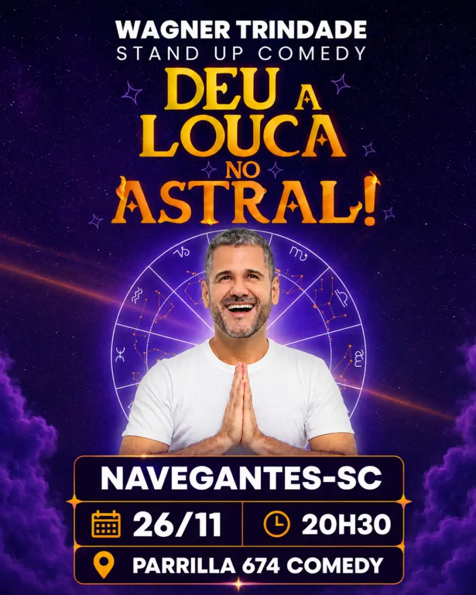 Wagner Trindade em DEU A LOUCA NO ASTRAL!
