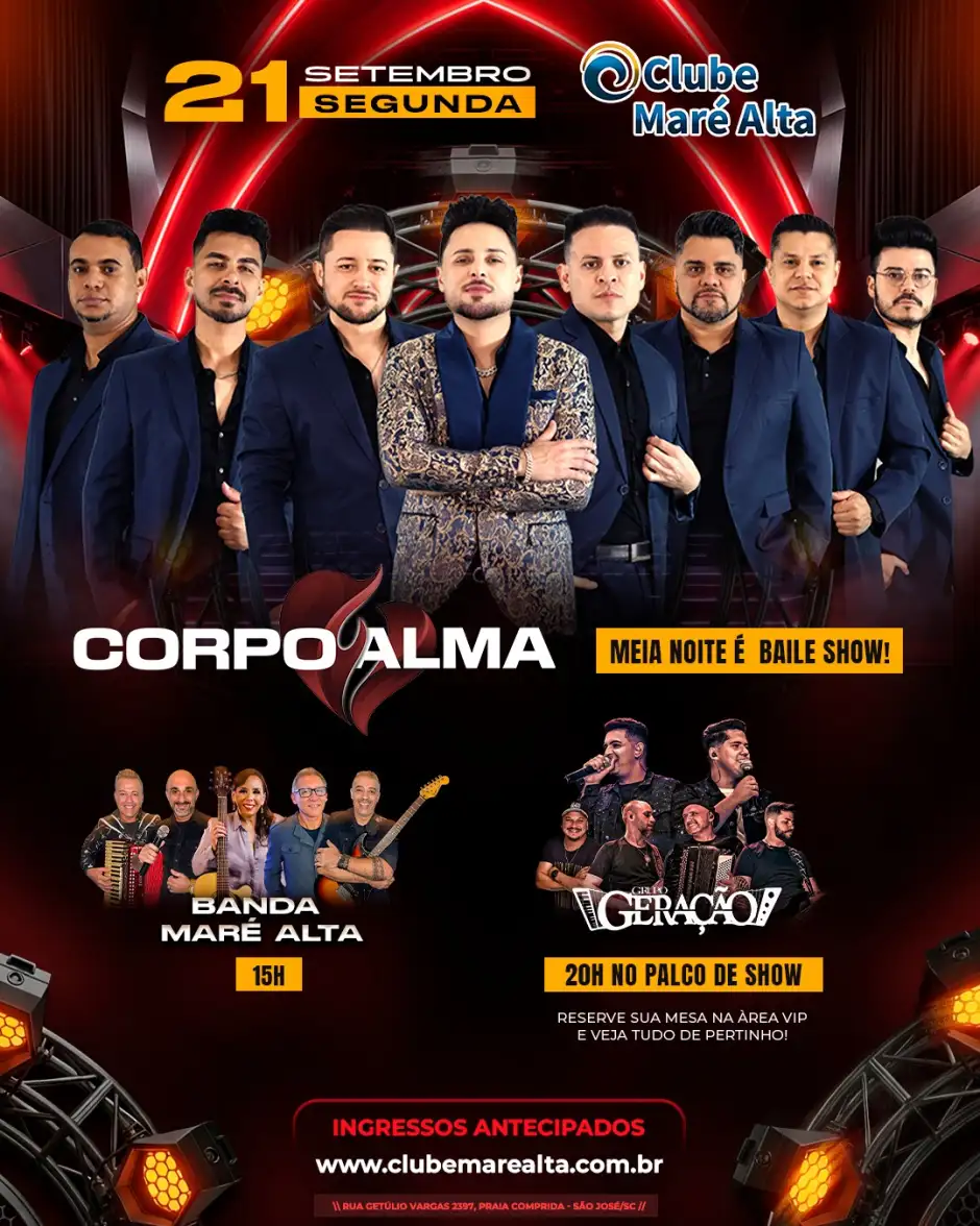 Clube Maré Alta - Corpo Alma