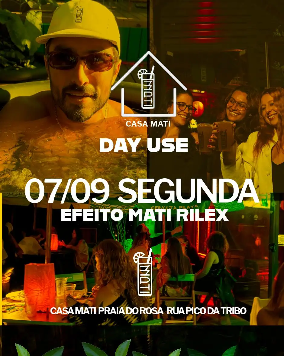 RECOVERY & RELAX — ENCERRAMENTO DO FERIADO 07/09