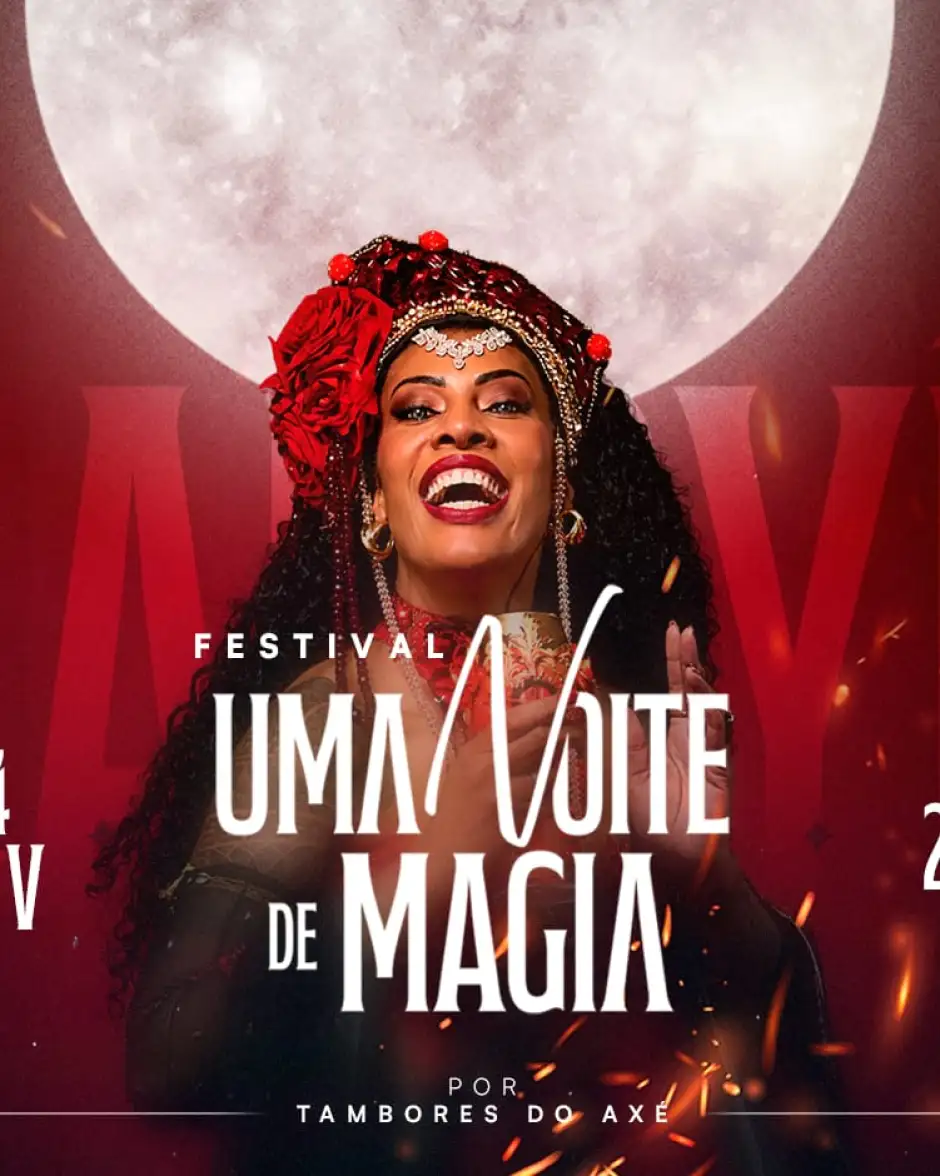 FESTIVAL TAMBORES DO AXÉ – UMA NOITE DE MAGIA