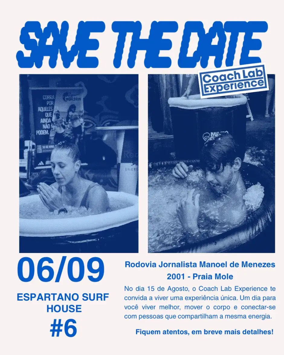 Coach Lab Experience #6 [Espartano Surf House] 06/09/2026 (NOVA DATA)