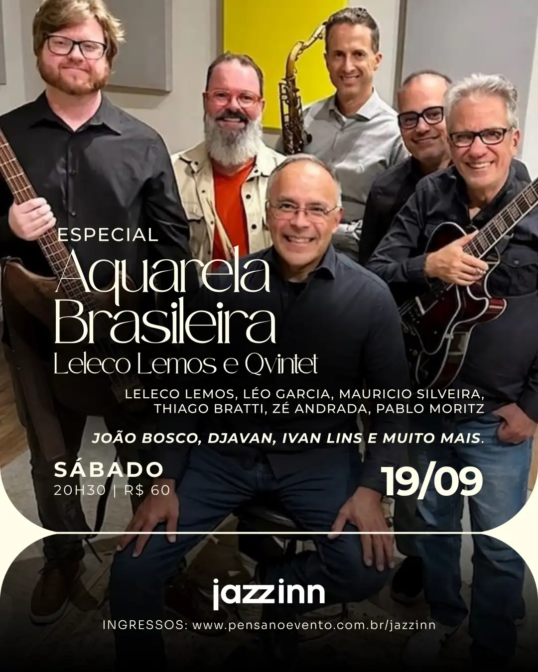 Especial AQUARELA BRASILEIRA por Leleco Lemos e Quintet