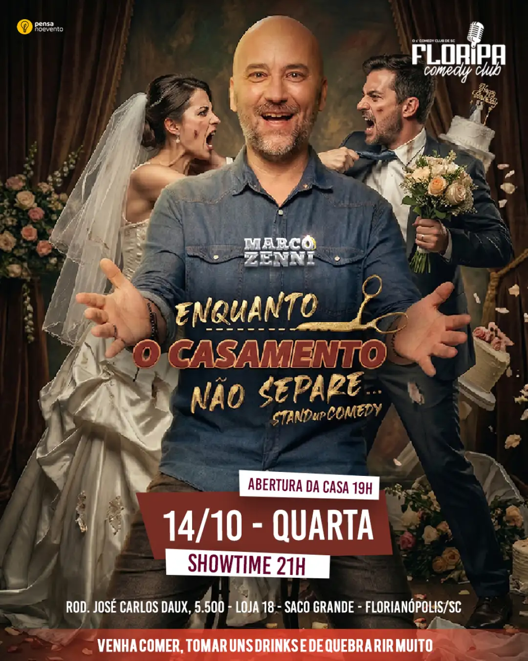 MARCO ZENNI - ENQUANTO O CASAMENTO NÃO SEPARE - 21h
