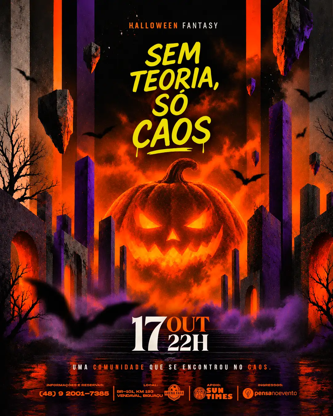 Sem Teoria, Só Caos — Halloween