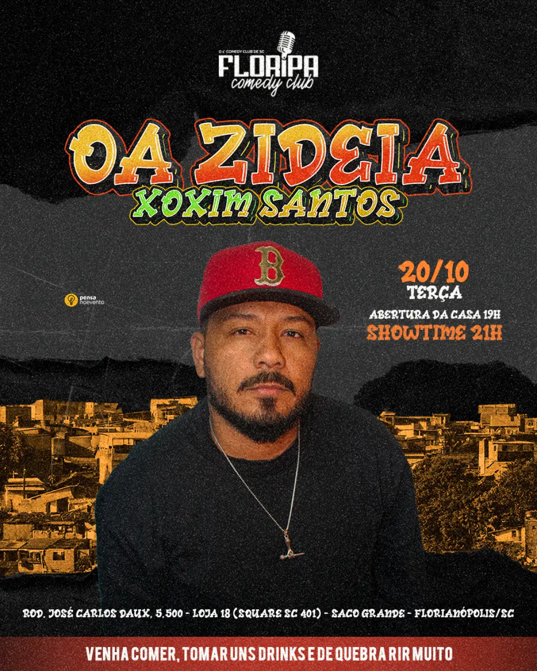 XOXIM SANTOS - OA ZIDEIA - 21h