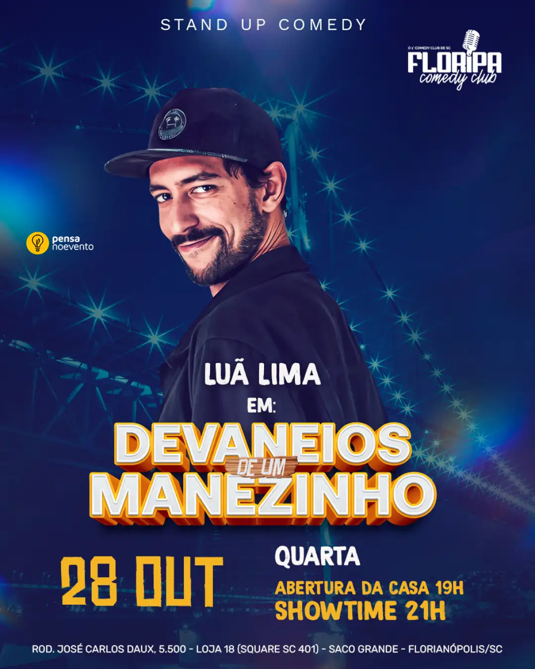 LUÃ LIMA - DEVANEIOS DE UM MANEZINHO - 21h
