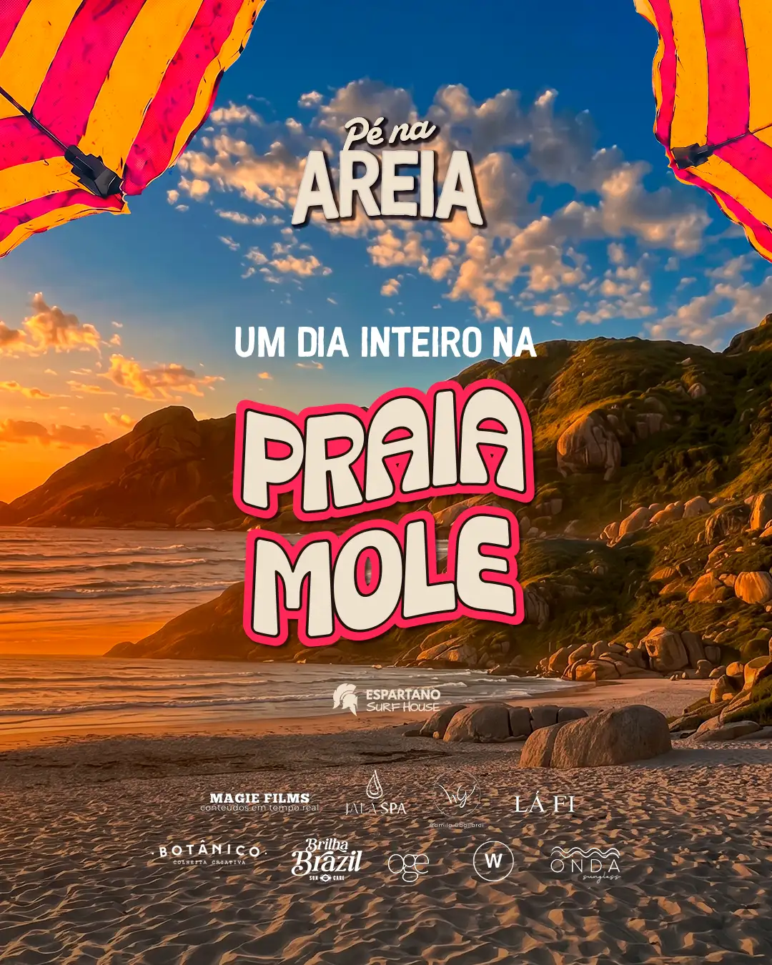 PÉ NA AREIA apresenta: AURA EXPERIENCE + SUNSET