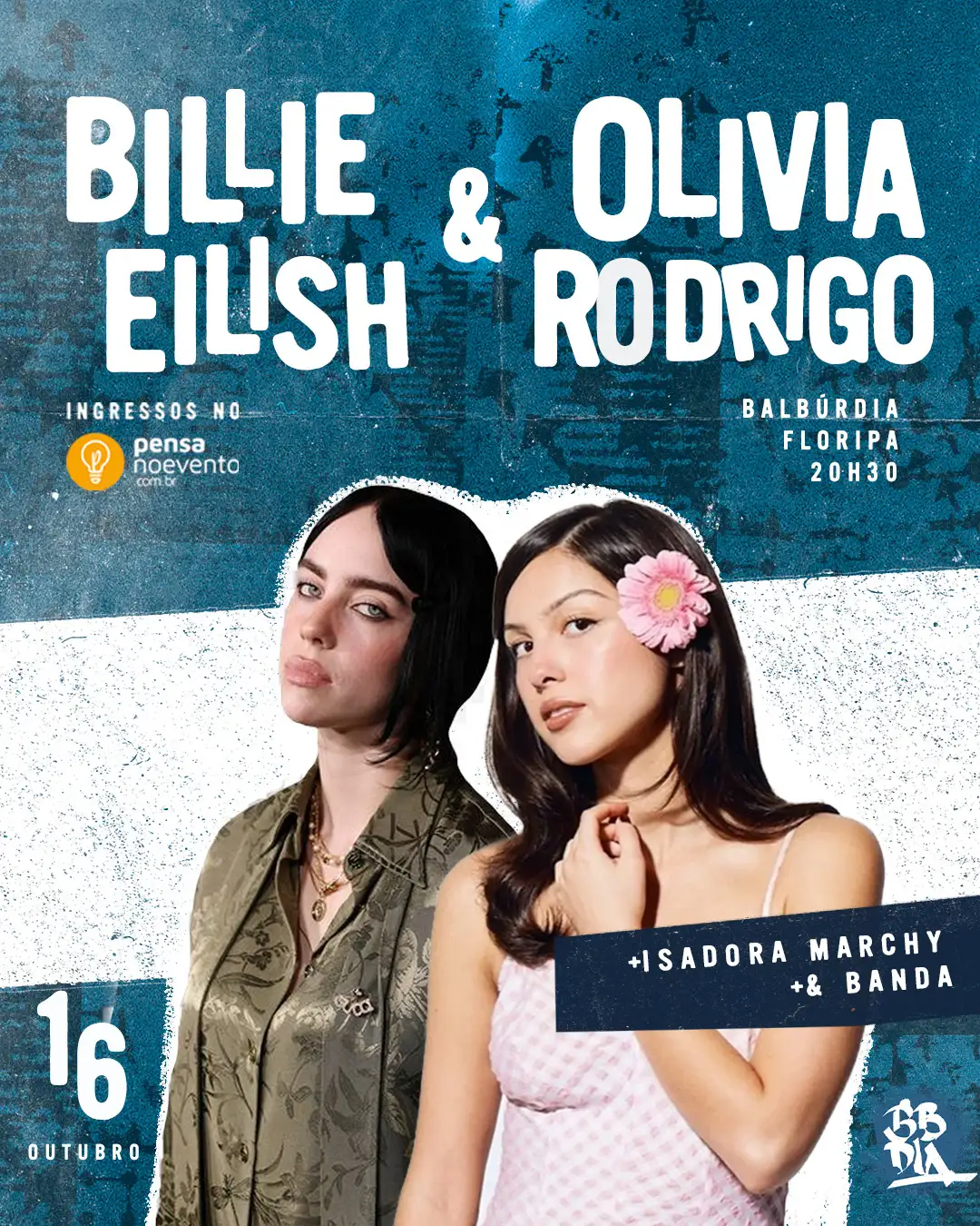 ESPECIAL BILLY EILISH + OLIVIA RODRIGO - COM ISADORA MARCRY E BANDA