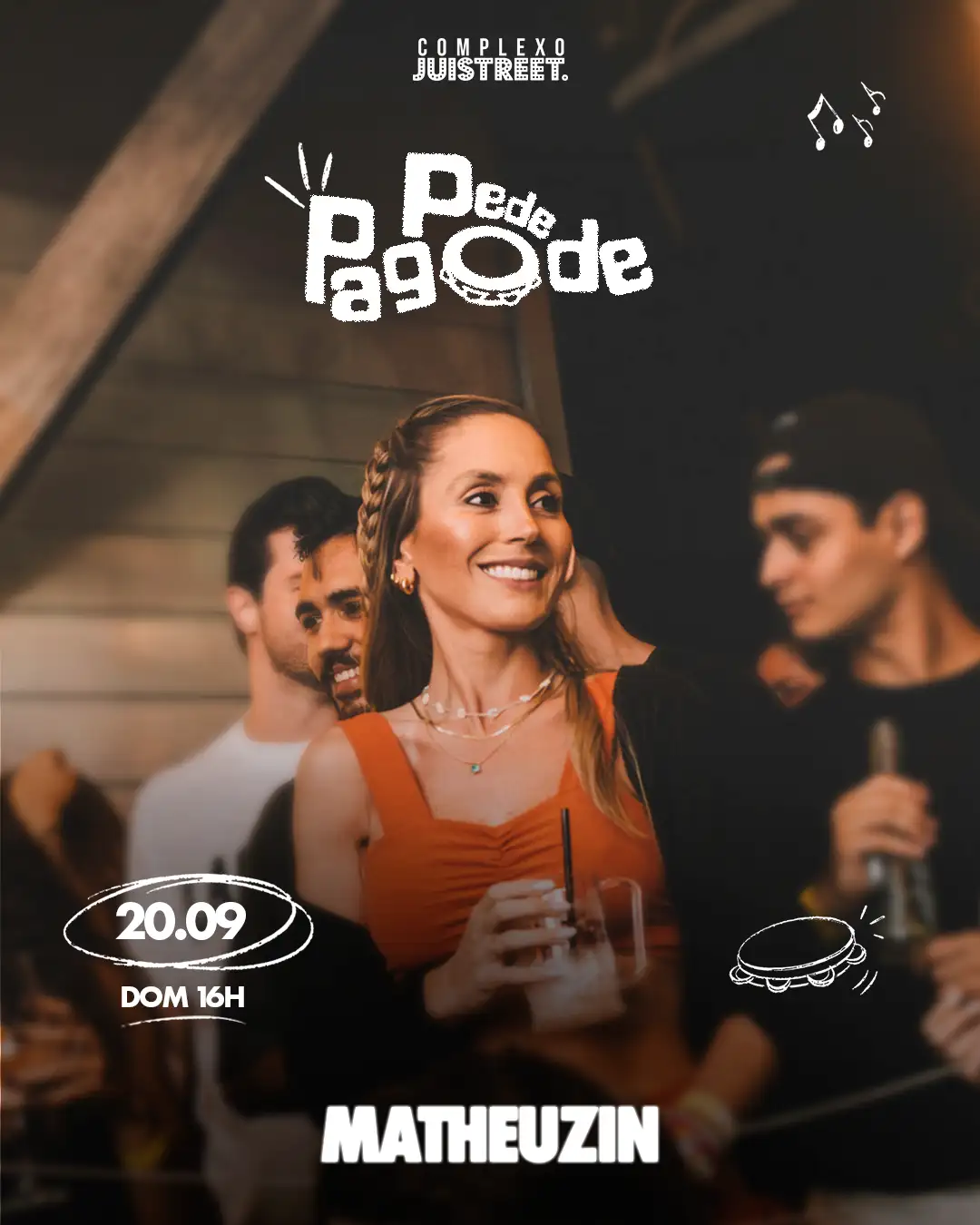 COMPLEXO JUISTREET APRESENTA - PEDEPAGODE w// MATHEUZIN