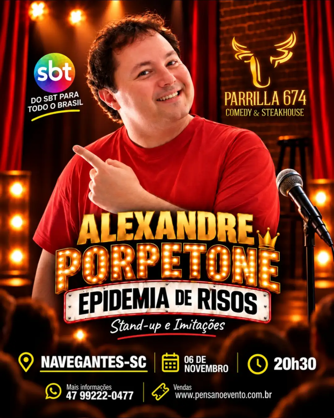 Porpetone em Epidemia de Risos