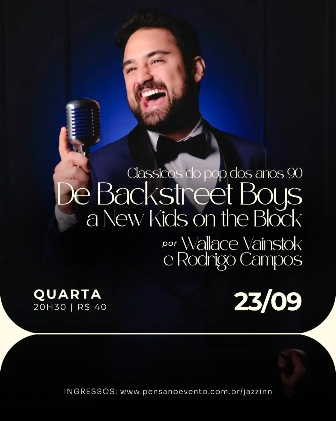 De Backstreet Boys a New Kids on the Block por Wallace Vainstok Duo