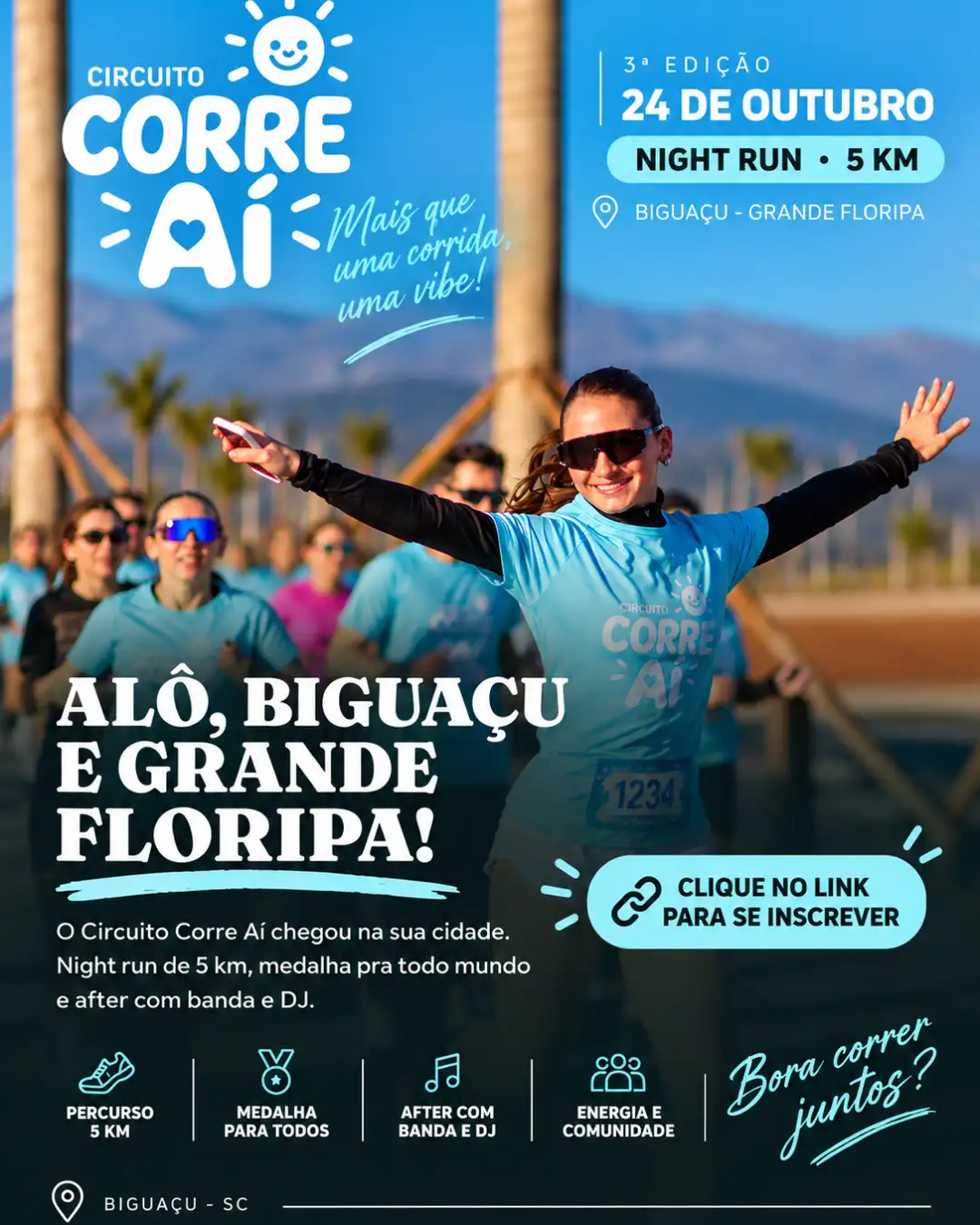 Corre Aí! Night Run (Etapa Biguaçu/SC)