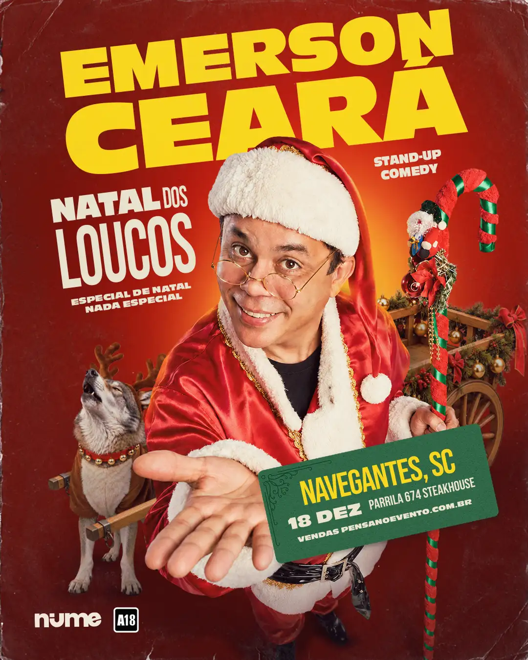 Emerson Ceará em NATAL DOS LOUCOS  ESPECIAL DE NATAL