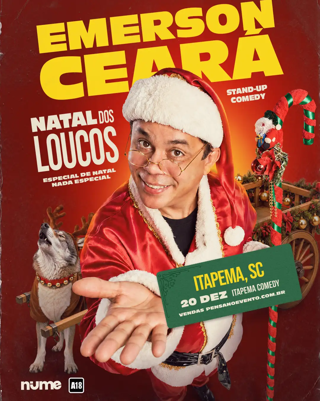 Emerson Ceará em NATAL DOS LOUCOS ESPECIAL DE NATAL