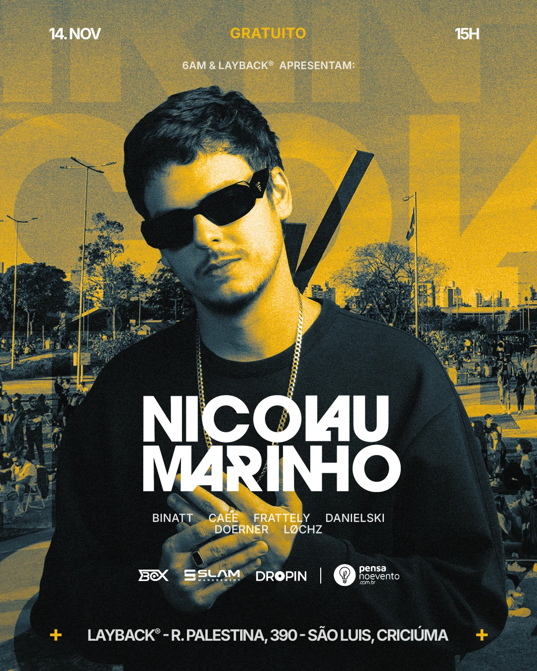SUNSET 6am x Layback Park