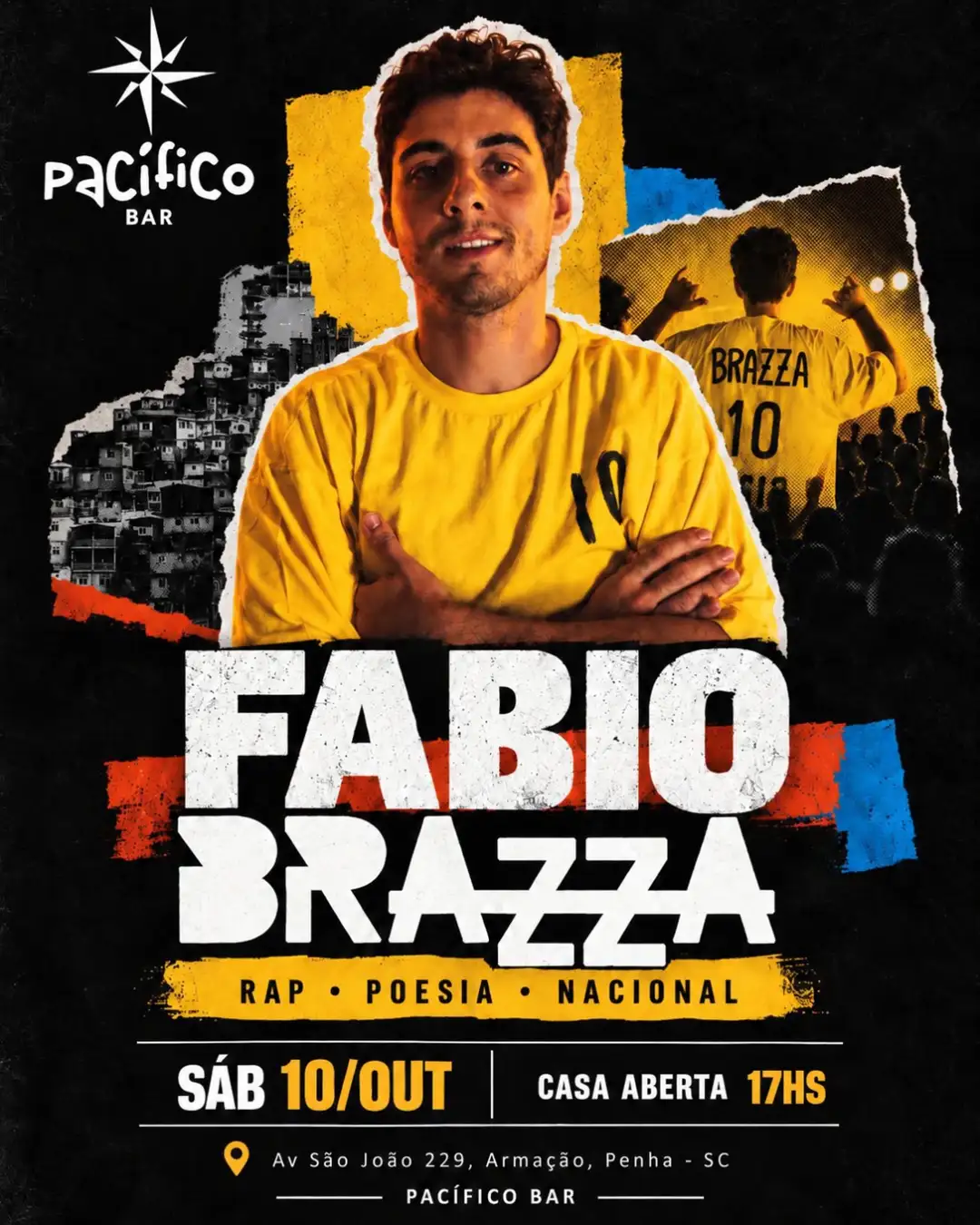 Fabio Brazza no Pacífico Bar!!