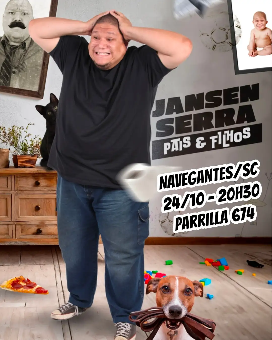 Jansen Serra em PAIS E FILHOS