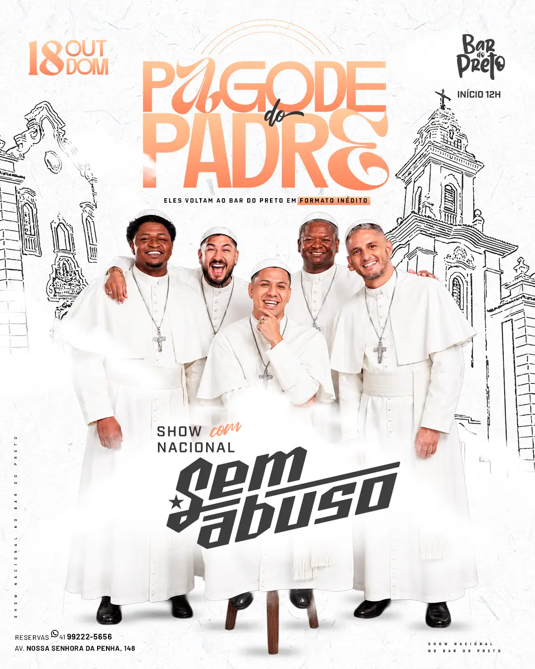 Dom.18.Out - Show Nacional Pagode do Padre