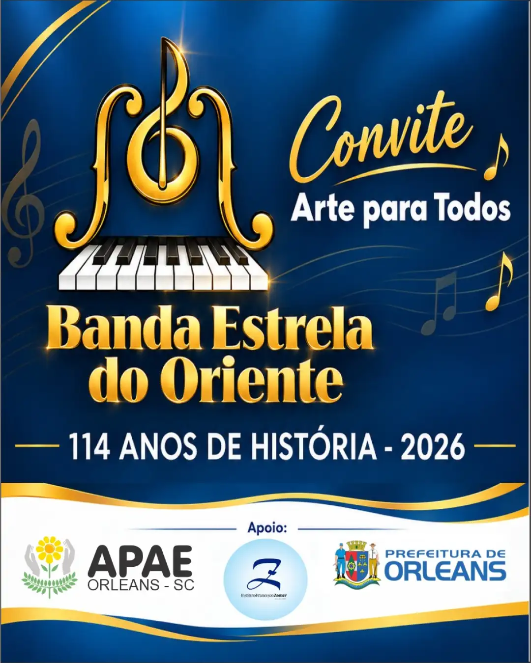 ARTE PARA TODOS - BANDA ESTRELA DO ORIENTE - 114 ANOS DE HISTÓRIA.