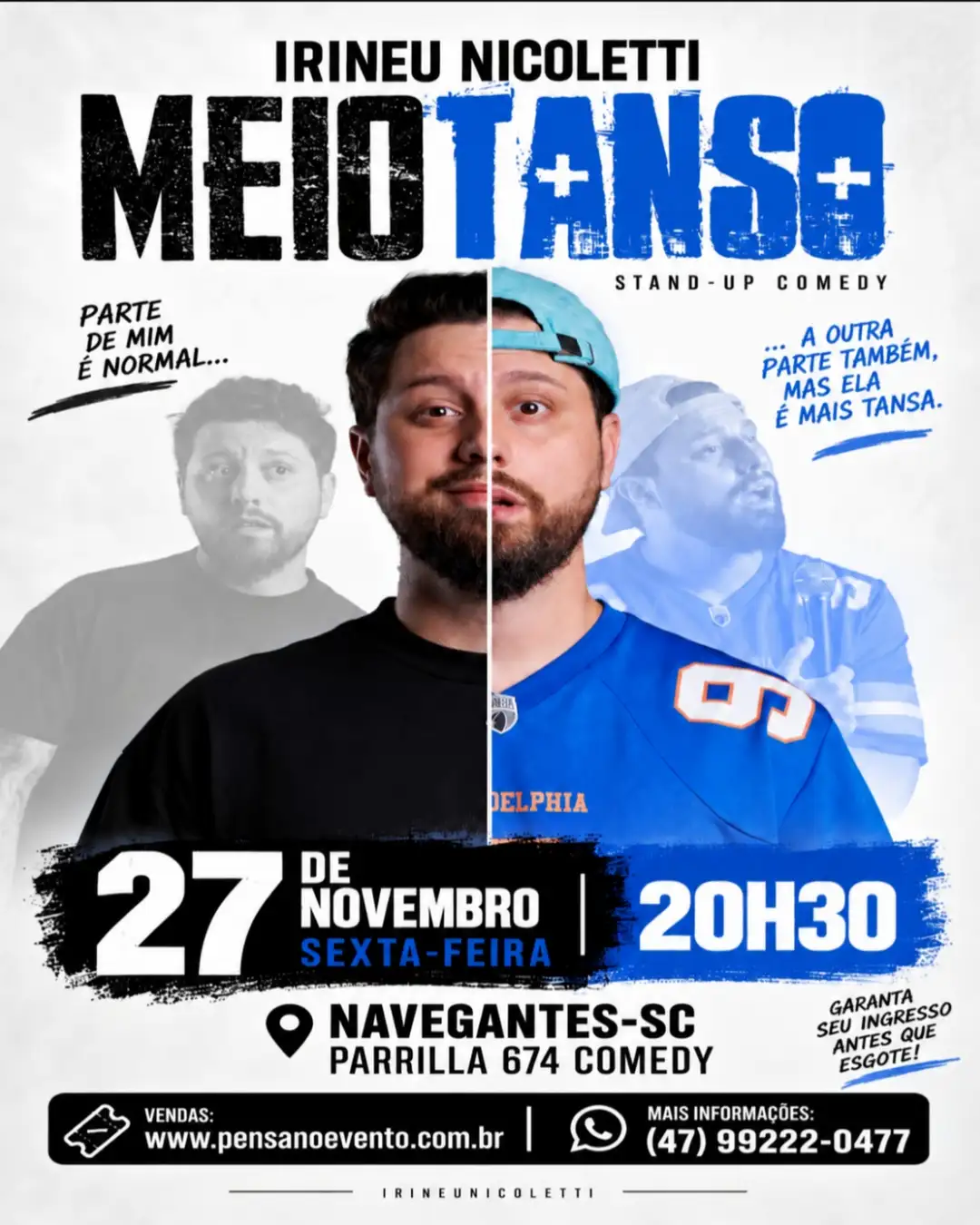 Irineu Nicoletti em MEIO TANSO