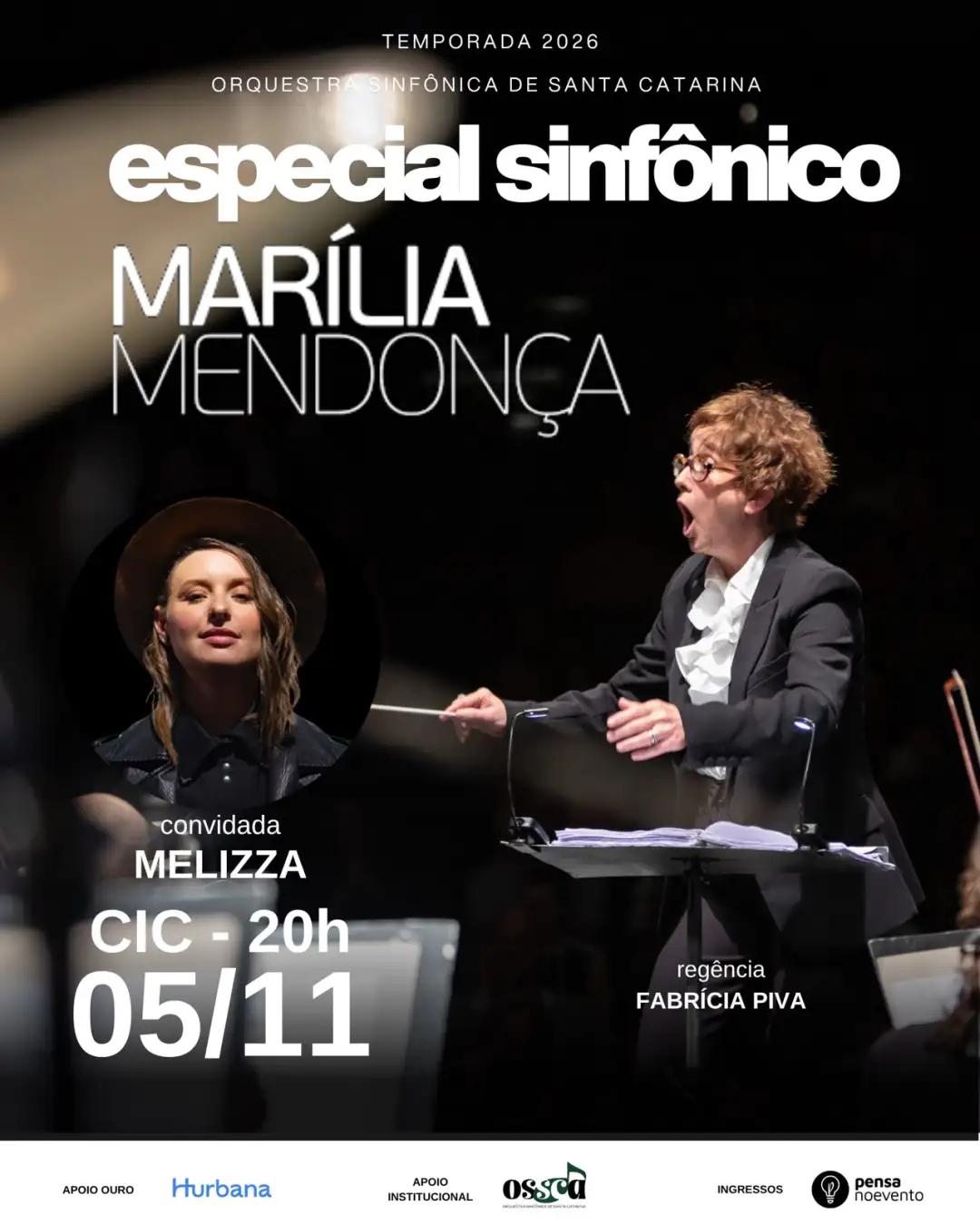 Especial Sinfônico Marília Mendonça - OSSCA & Melizza