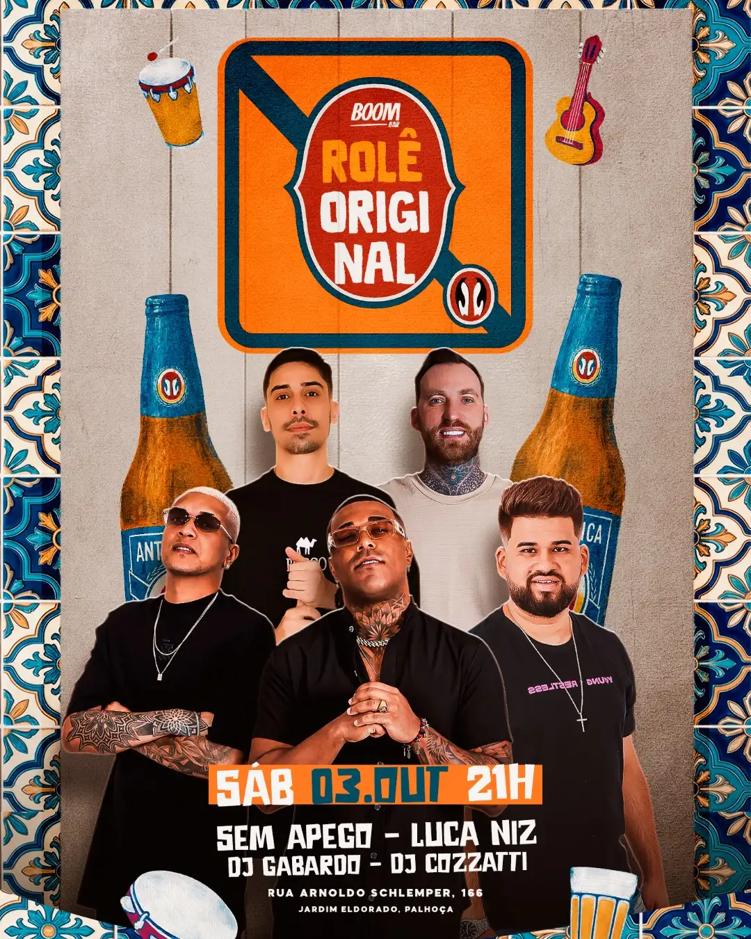 UM ROLE ORIGINAL - SEM APEGO + PART. LUCA NIZ + DJ COZZATI