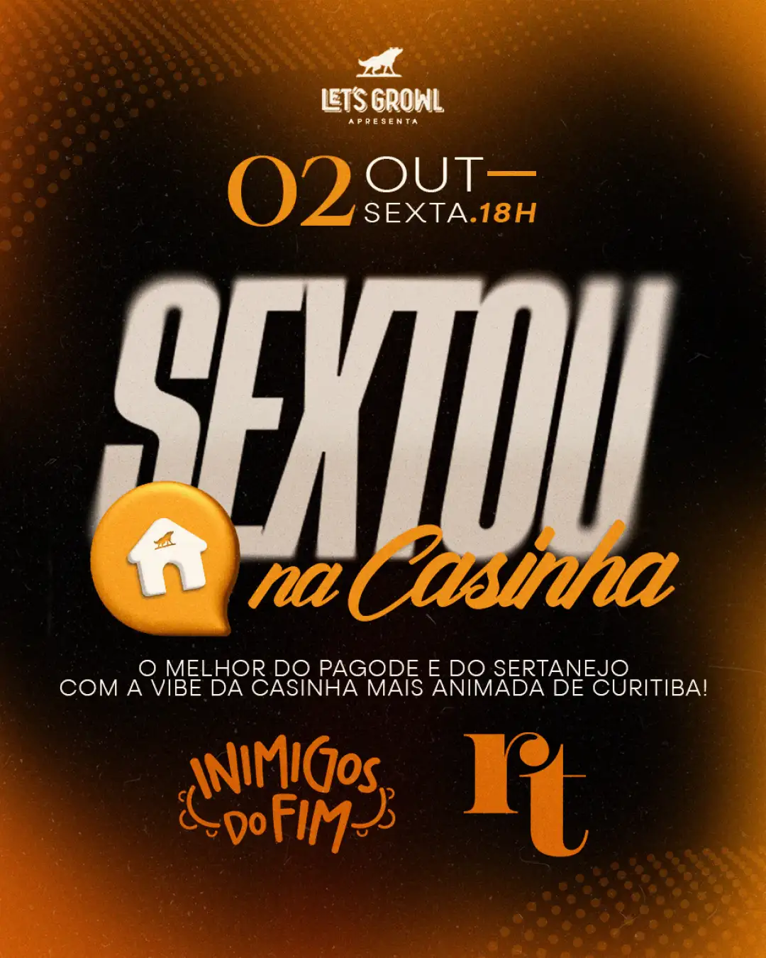 Sextou na Casinha