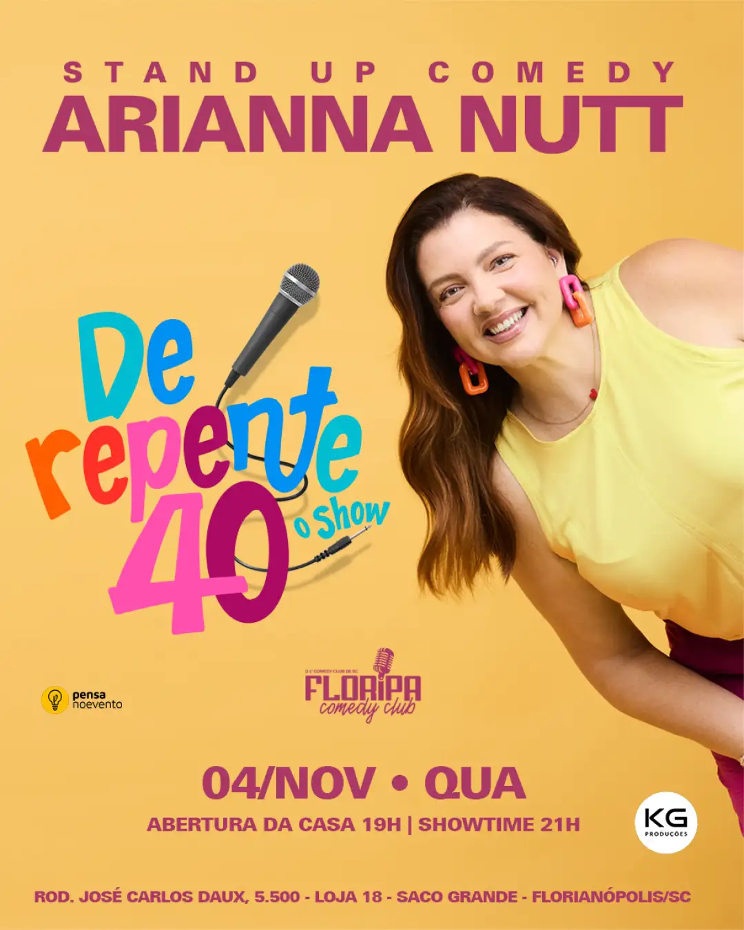 ARIANNA NUTT - DE REPENTE 40 - 21h