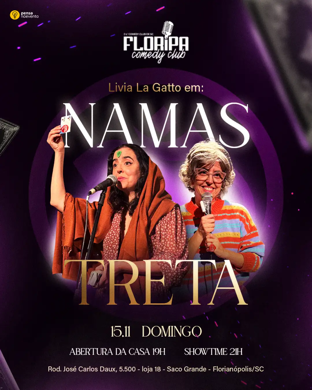 LIVIA LA GATTO - NAMASTRETA - 21h