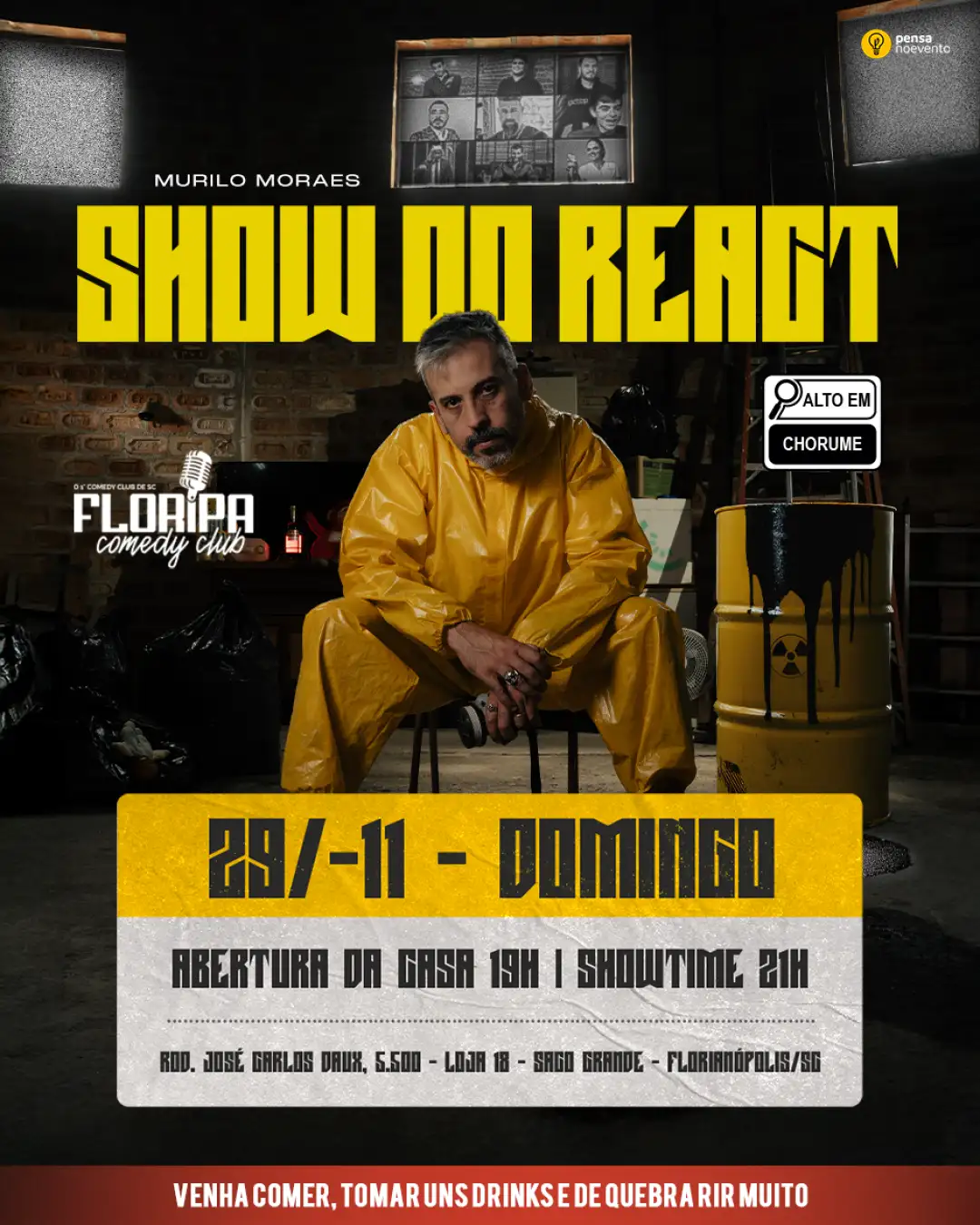 MURILO MORAES - SHOW DO REACT - 21h