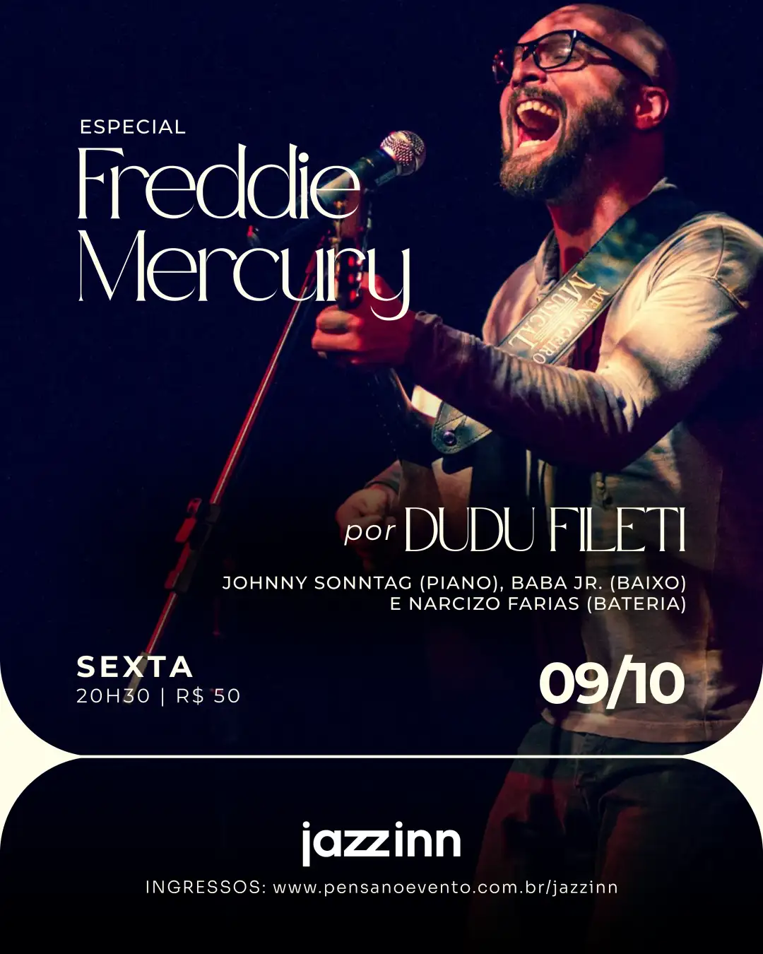 Especial FREDDIE MERCURY por Dudu Fileti