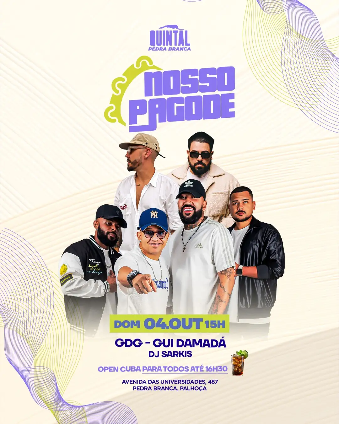 NOSSO PAGODE - GDG + GUI DAMADÁ + DJ SARKIS