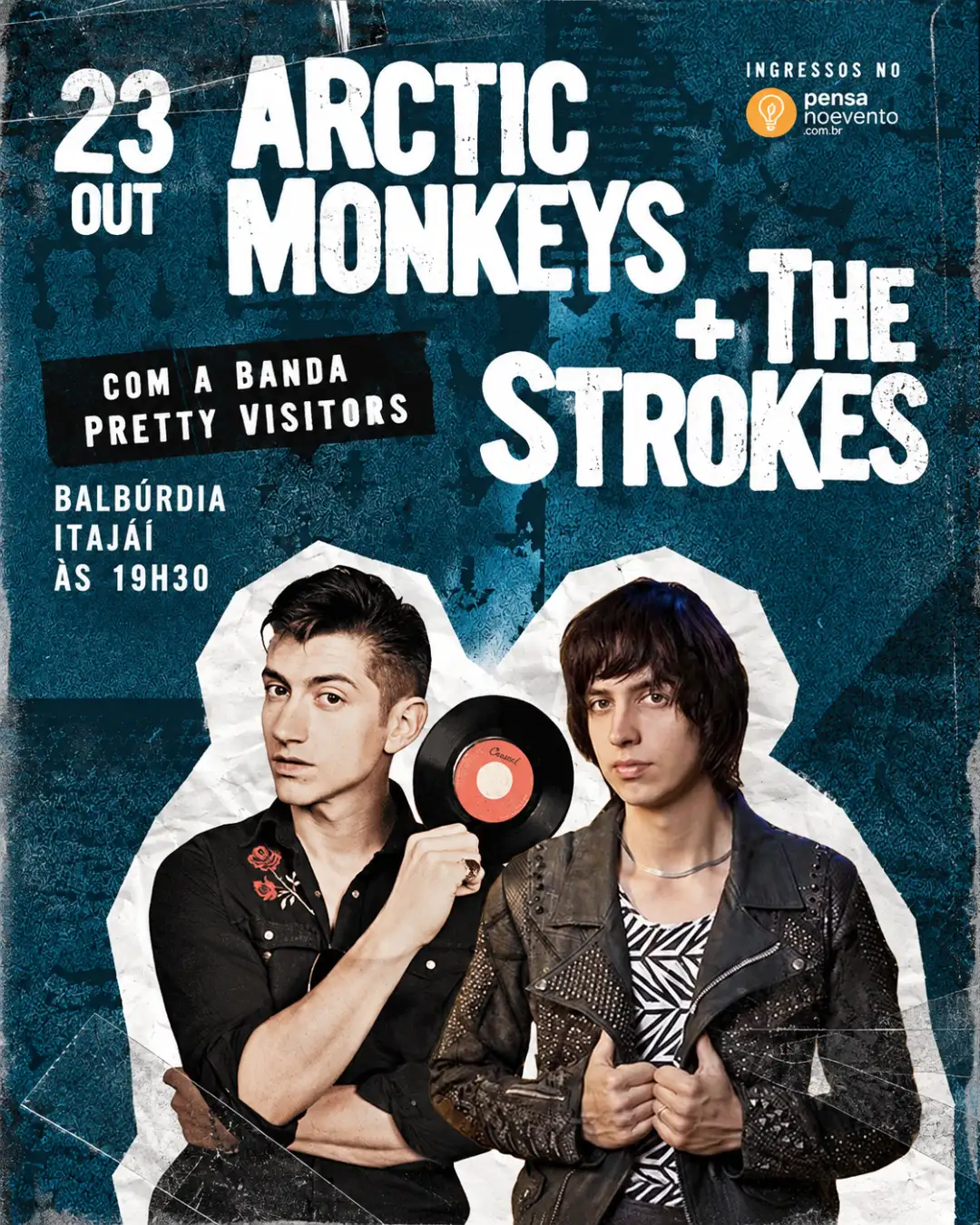 ESPECIAL ARTICK MONKEYS + STROKES - COM A BANDA PRETTY VISITORS