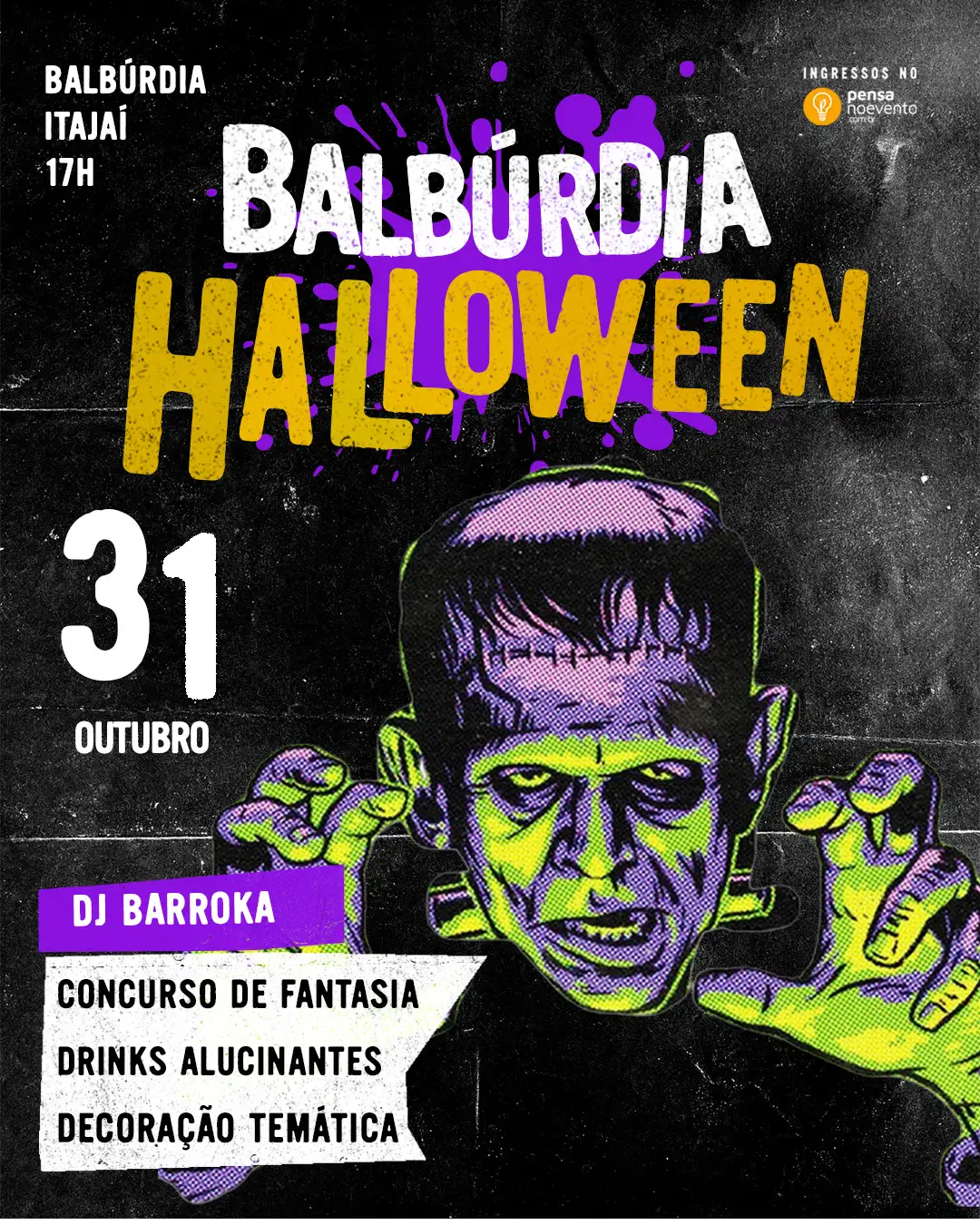 HALLOWEEN BALBÚRDIA