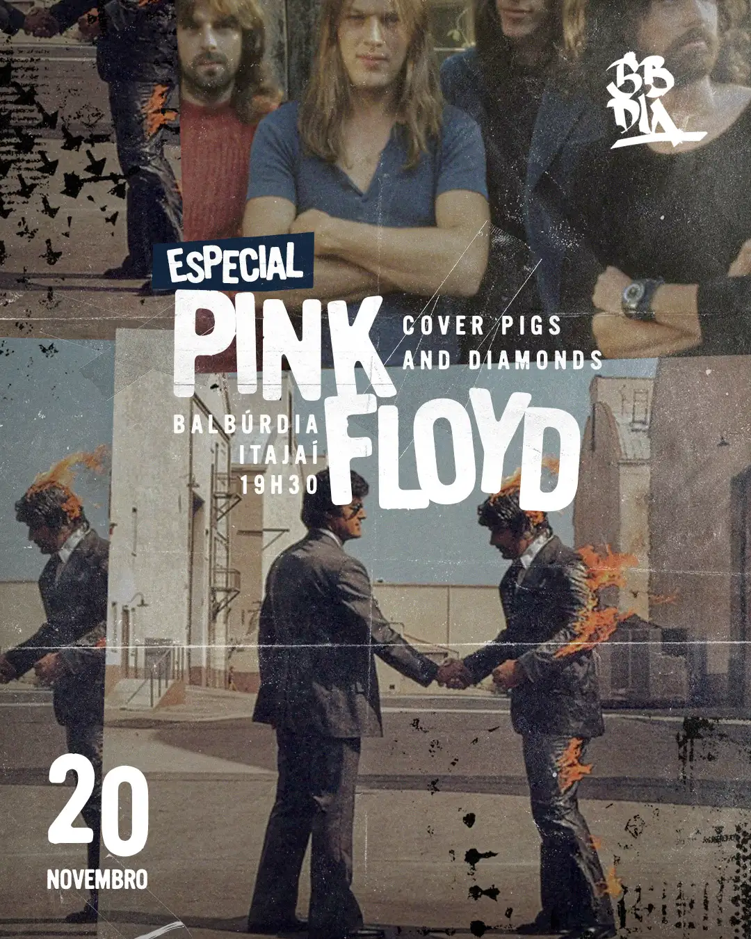 PINK FLOYD COVER - COM A BANDA PIGS AND DIAMONDS