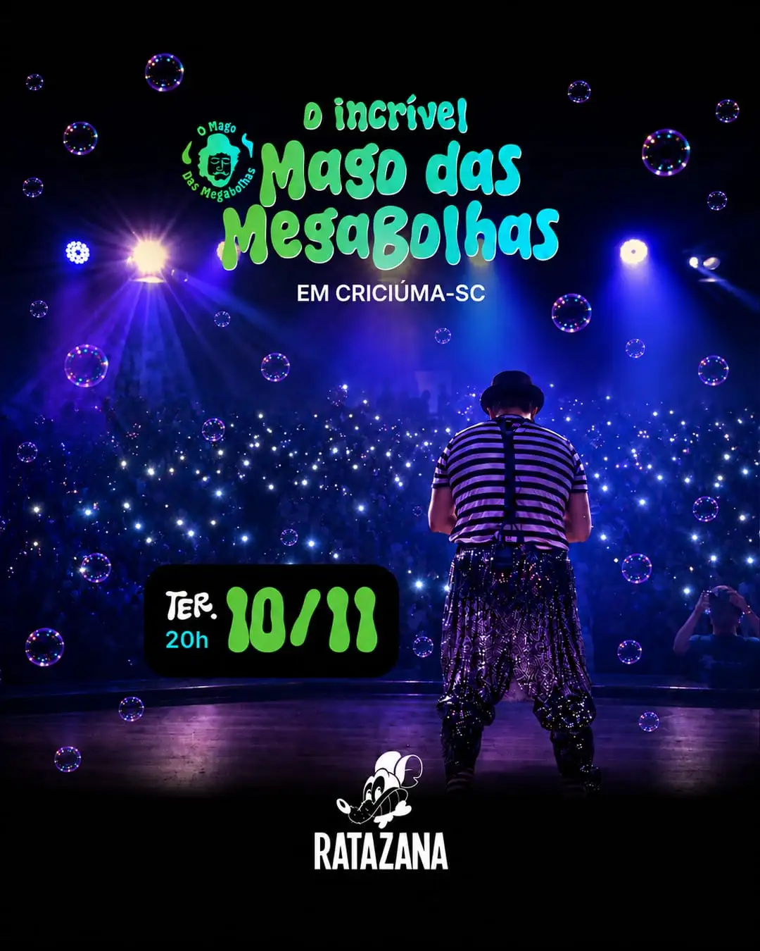 O INCRÍVEL MAGO DAS MEGA BOLHAS