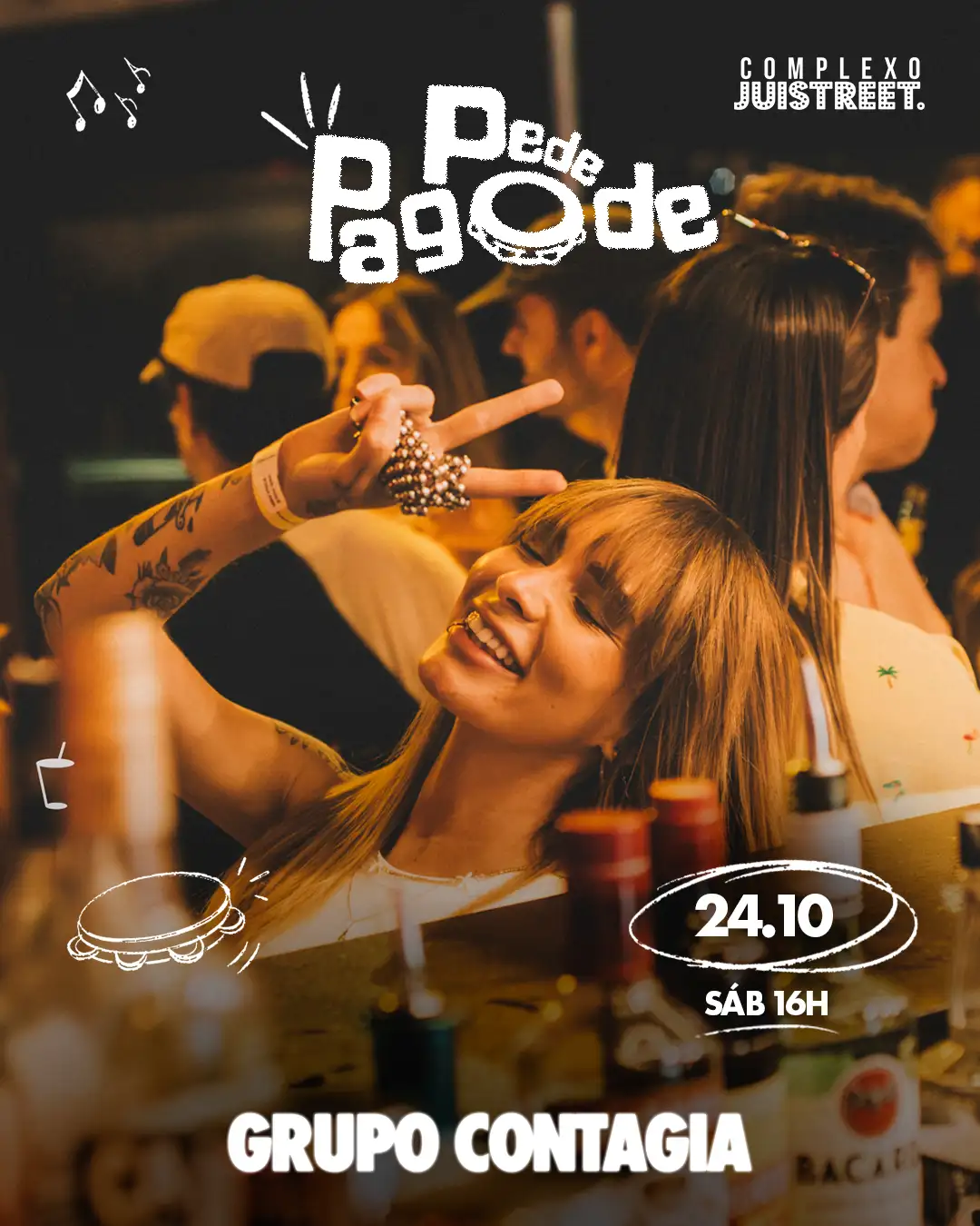 COMPLEXO JUISTREET APRESENTA PEDEPAGODE w// Grupo Contagia