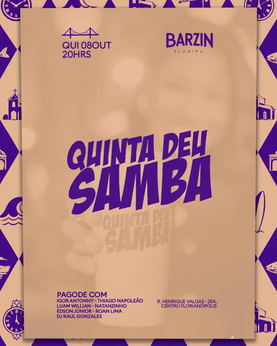 BARZIN QUINTA 08/10 - QDS - NATANZINHO + THIAGO NAPOLEÃO + IGOR ANTONNY + ROAN