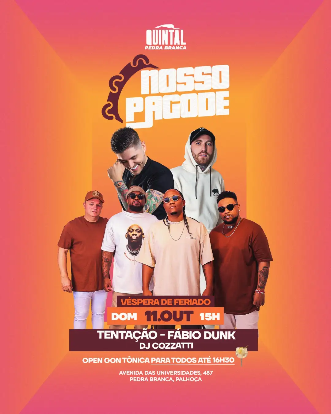 NOSSO PAGODE - Tentação + Fábio Dunk + Dj Cozzatti