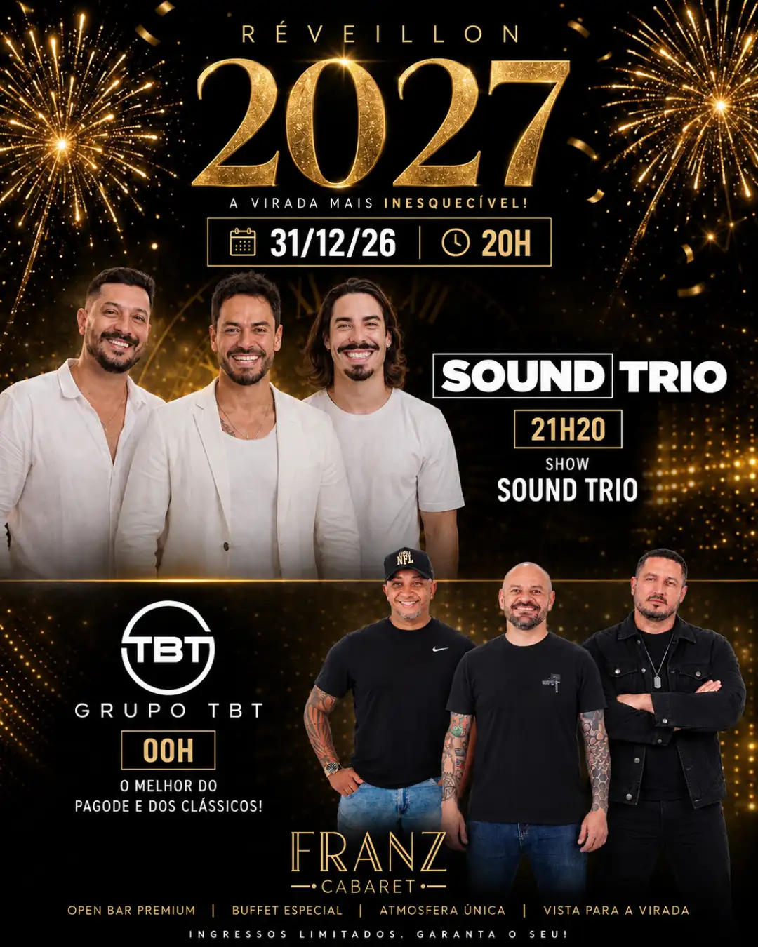 Réveillon do Franz - Sound Trio + Grupo TBT