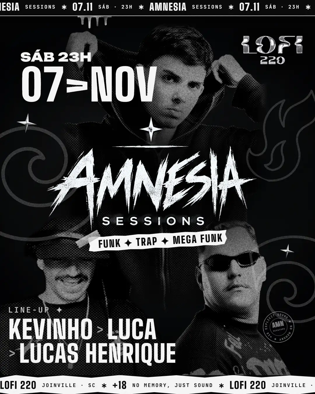 AMNESIA SESSIONS