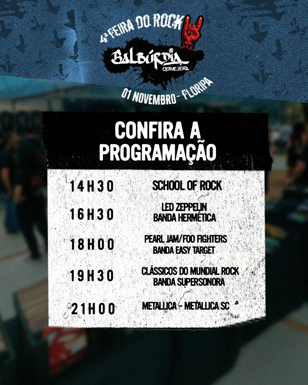 FEIRA DO ROCK + ESQUENTA MUNDIAL ROCK