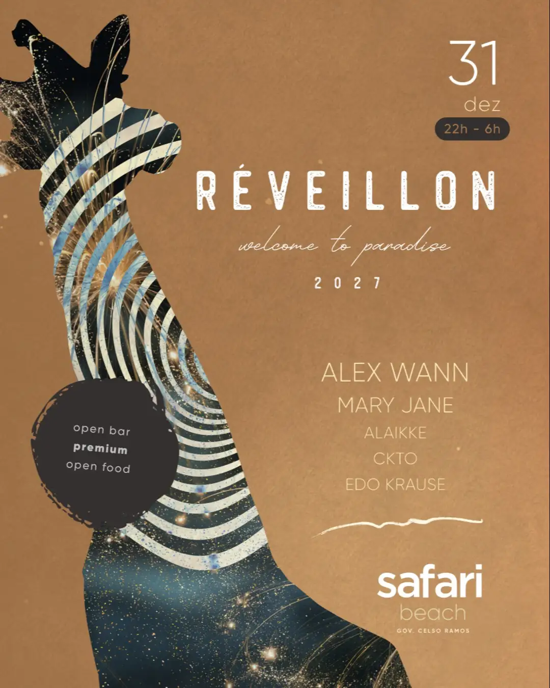 Safari Beach - Réveillon 2027