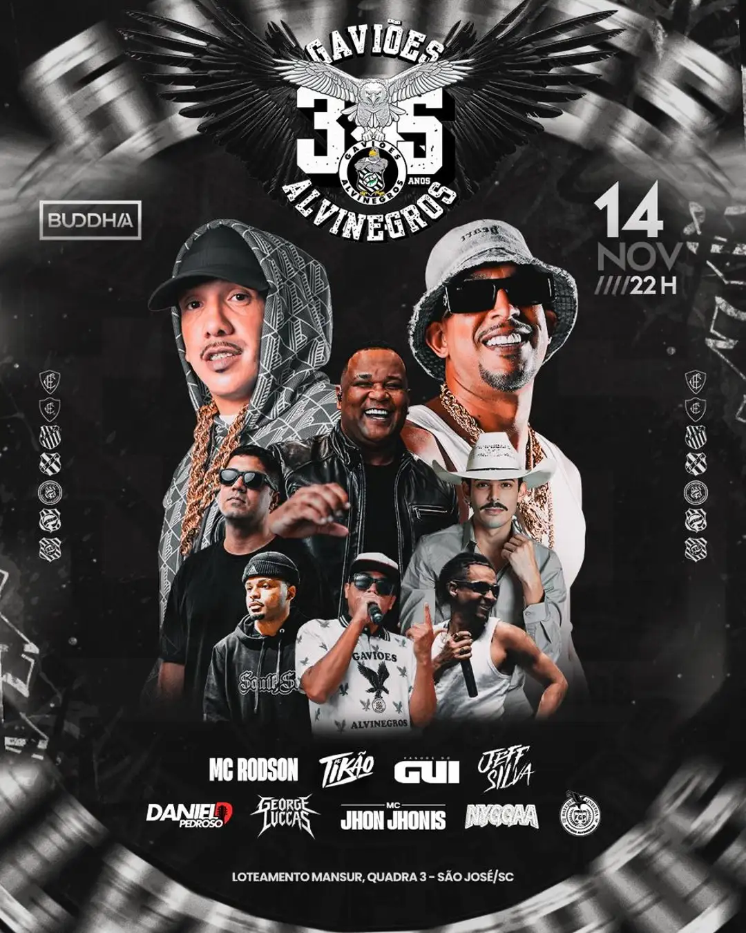 Gaviões 35 anos
