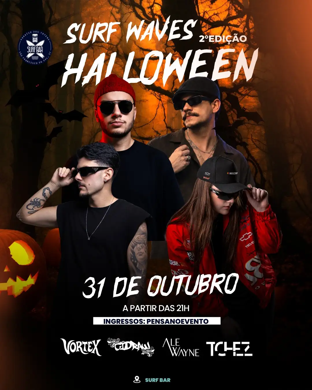 Surf Waves: Especial Halloween
